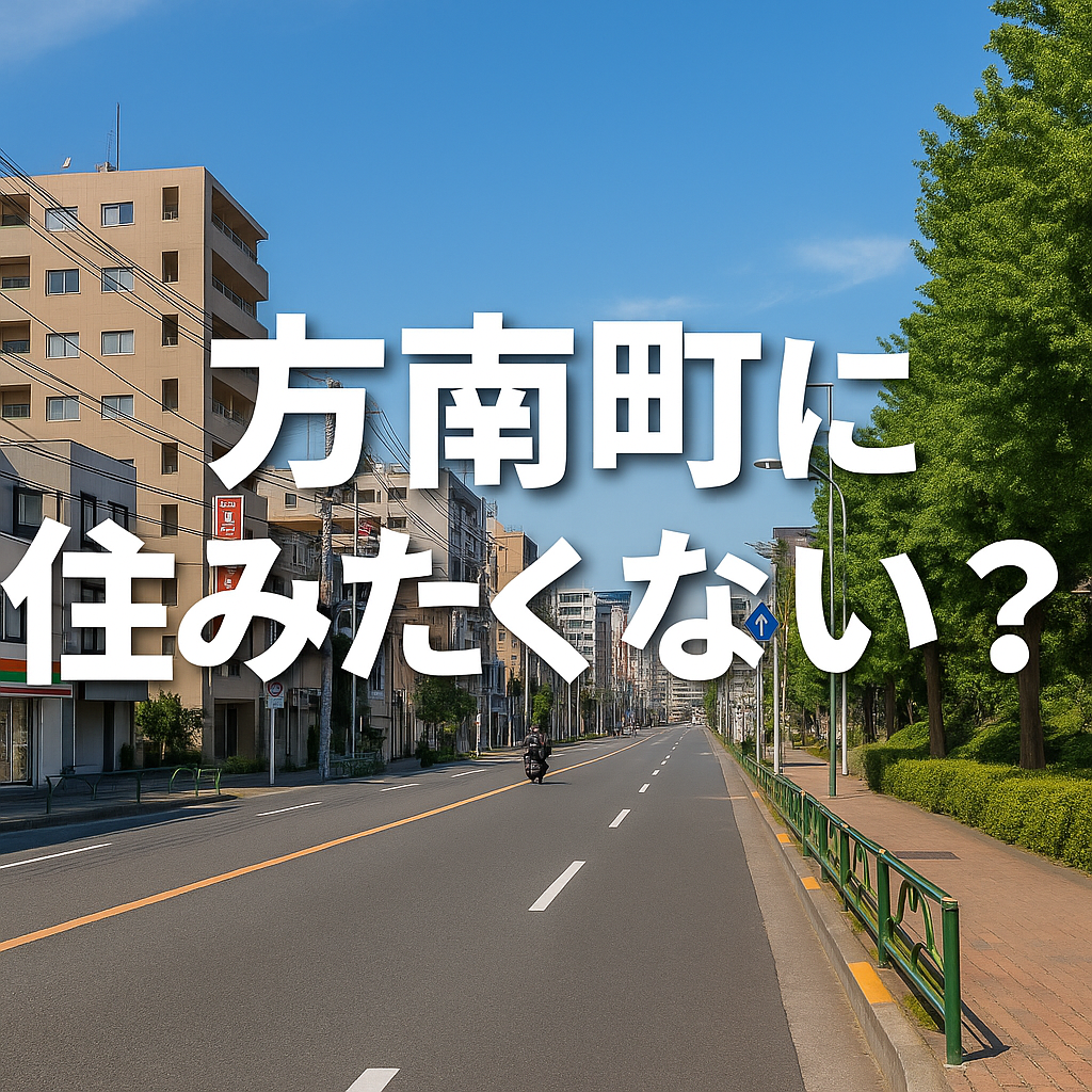 方南町になぜ住みたくないの？